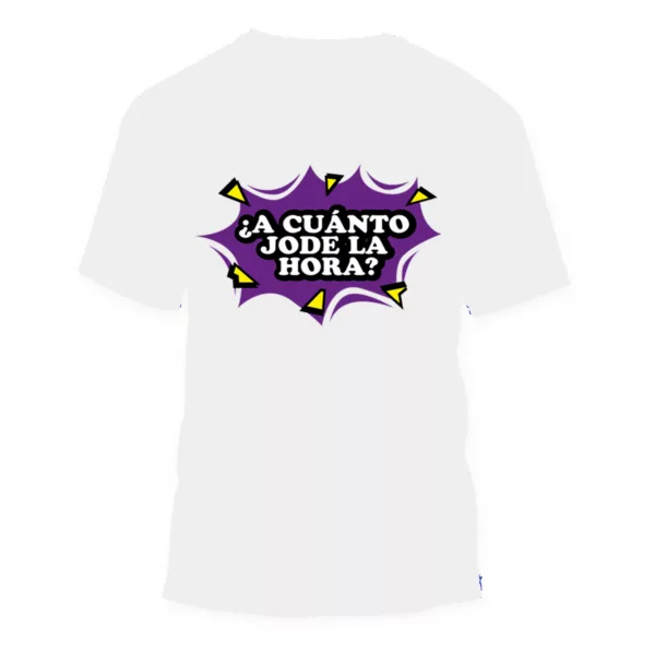 Camiseta frases colombianas "¿A cuánto JODE la hora?" - Imagen 9