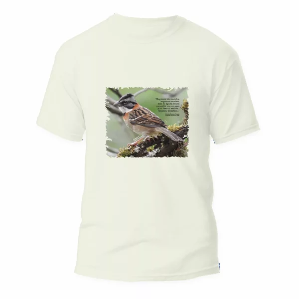 Camiseta aves colombianas "El Copetón"