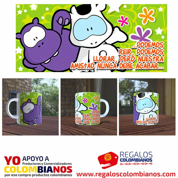 Mug / taza "Nuestra amistad nunca debe acabar"