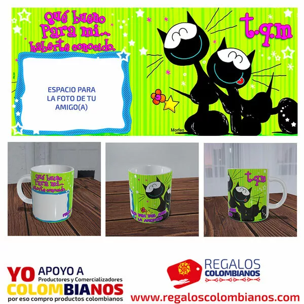 Mug / taza "Que bueno para mi... haberte conocido"