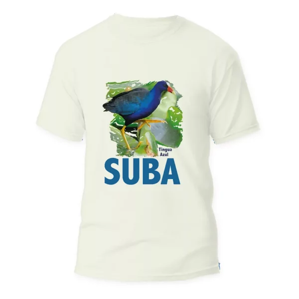 Camiseta aves colombianas - "La Tingua azul Suba" - Imagen 3