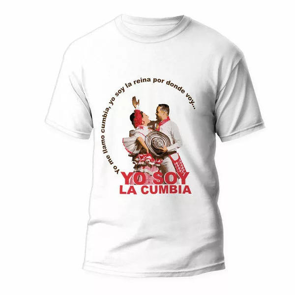 Camiseta Colombiana "Yo soy la Cumbia"