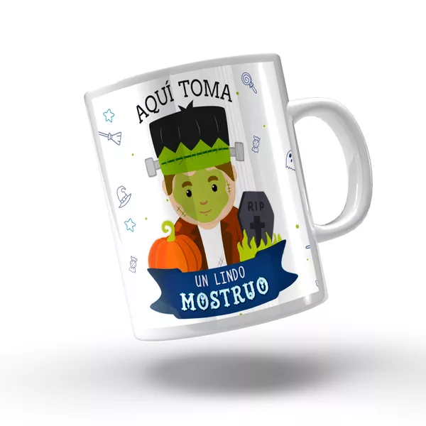 Mug / taza Halloween - Un lindo monstruo