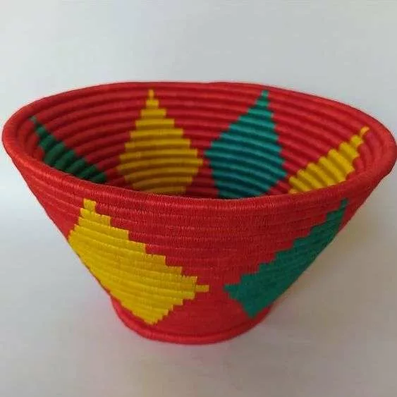 Frutero Grande Técnica Cestería en Rollo - Imagen 3