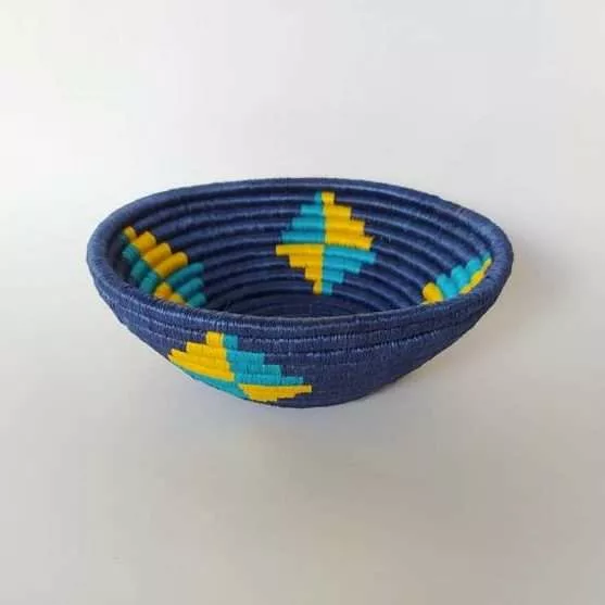Porta Cazuela en técnica Cestería en Rollo - Guacamayas - Imagen 2
