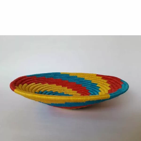 Centro de Mesa Pequeño, Técnica Cestería en Rollo - Imagen 2