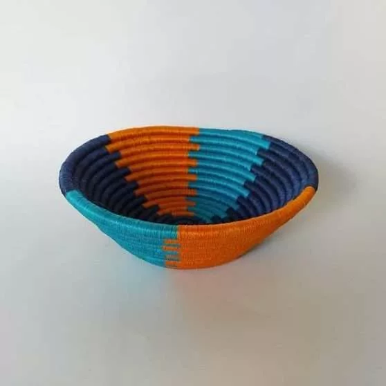 Porta Cazuela en técnica Cestería en Rollo - Guacamayas - Imagen 3