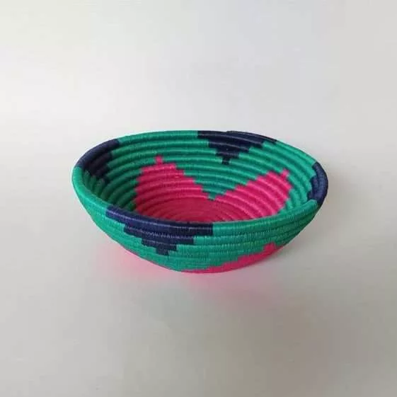 Porta Cazuela en técnica Cestería en Rollo - Guacamayas - Imagen 4