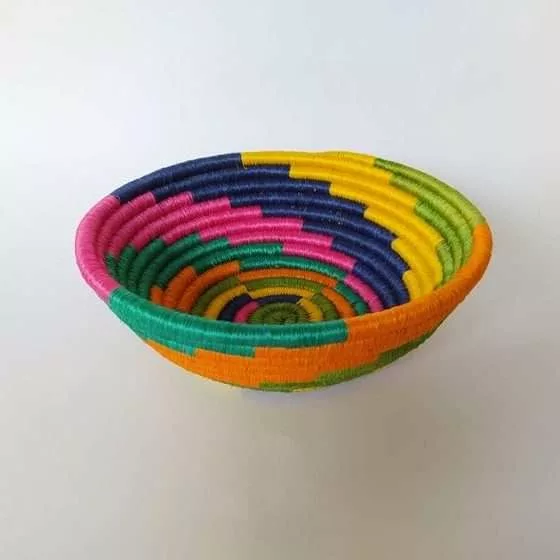 Porta Cazuela en técnica Cestería en Rollo - Guacamayas - Imagen 5