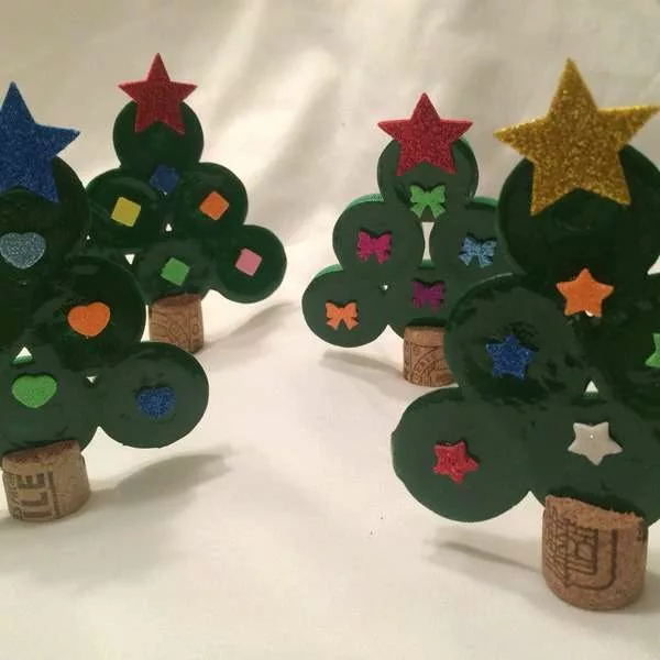 Arbolito de navidad para decoración de escritorio o mesa