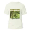 RegalosColombianos.com - Camiseta Colombia es Diversidad - Loro Orejiamarillo