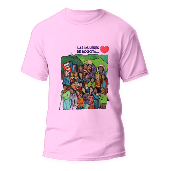 Regalos Colombianos - Camiseta Las Mujeres Diversas de Bogotá