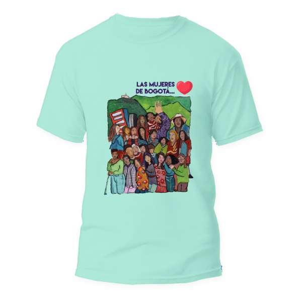 Regalos Colombianos - Camiseta Las Mujeres Diversas de Bogotá