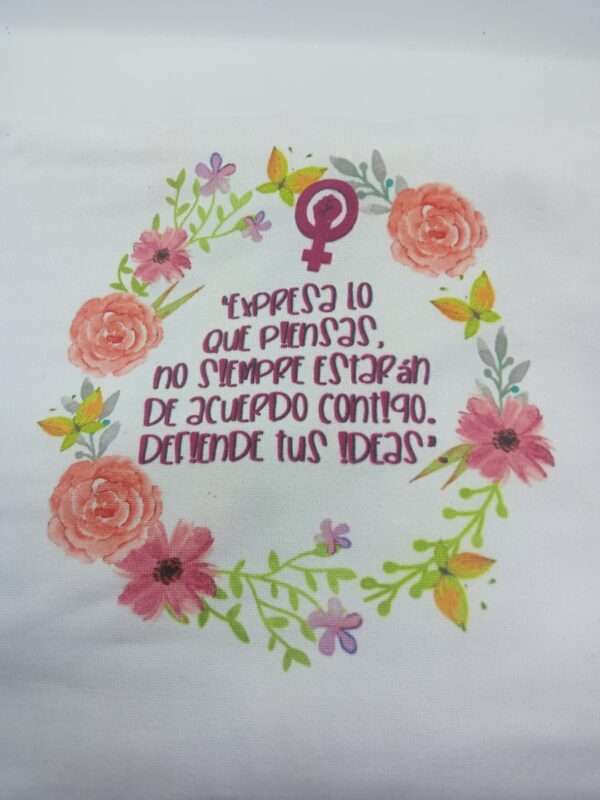 Regalos Colombianos - Camisetas Feministas - Mujeres voz y esencia