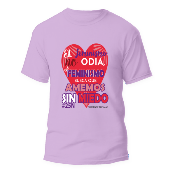 Regalos Colombianos - Camiseta Feminista - Florence Thomas - El Feminismo NO odia