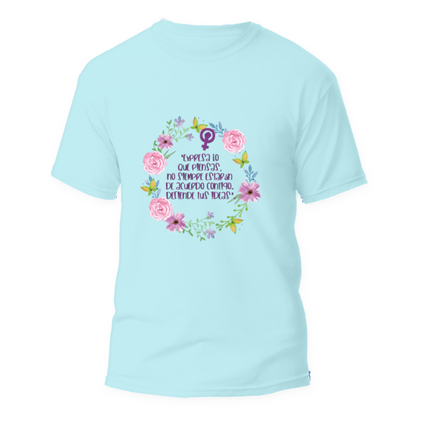 Regalos Colombianos - Camisetas Feministas - Mujeres voz y esencia