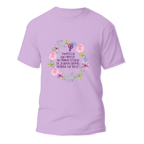Regalos Colombianos - Camisetas Feministas - Mujeres voz y esencia