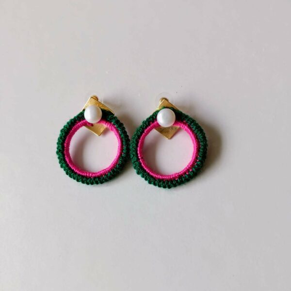 Regalos Colombianos -Aretes Tejidas